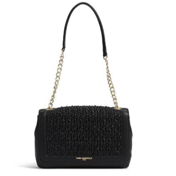 Karl Lagerfeld Handbags - NWT Karl Lagerfeld (of CHANEL) Charlotte black bag